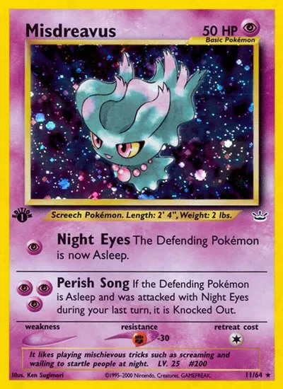 pokemon neo revelation card list Neo Revelation for Dummies Going Twice