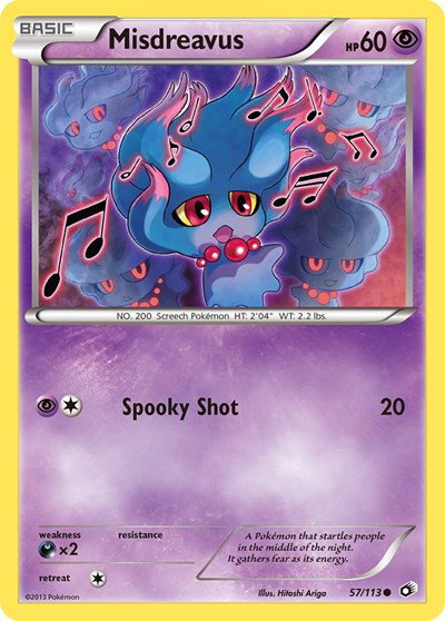Misdreavus 57 — Legendary Treasures