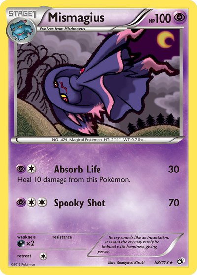Mismagius 58 — Legendary Treasures