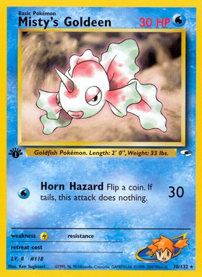 Misty's Goldeen (30) 30 — Gym Heroes