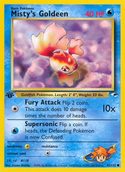 Misty's Goldeen (85) 85 — Gym Heroes