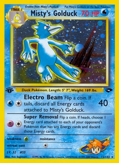 Misty's Golduck 12 — Gym Challenge