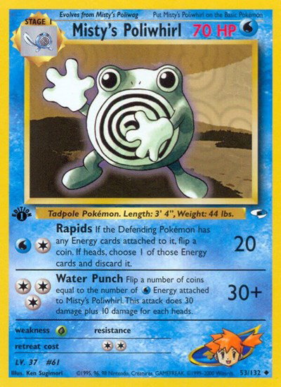 Misty's Poliwhirl 53 — Gym Heroes