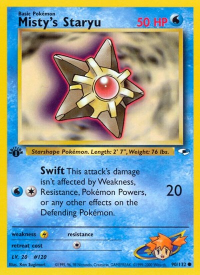 Misty's Staryu 90 — Gym Heroes