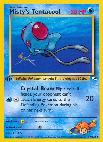 Misty's Tentacool (57) 57 — Gym Heroes