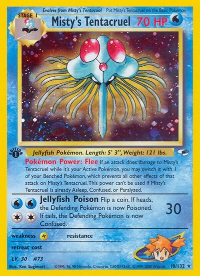 Misty's Tentacruel 10 — Gym Heroes