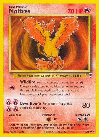 Moltres 30 — Legendary Collection
