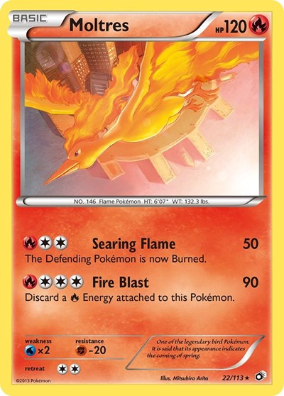 Moltres 22 — Legendary Treasures