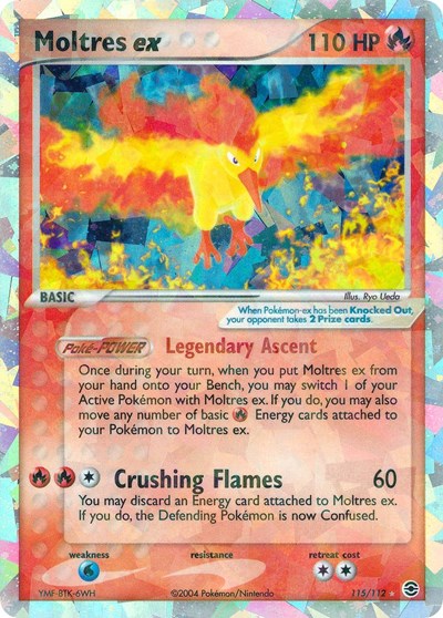Moltres ex 115 — EX FireRed & LeafGreen
