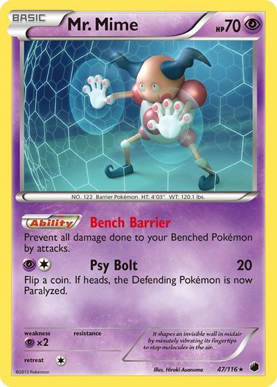Mr. Mime 47 — Plasma Freeze