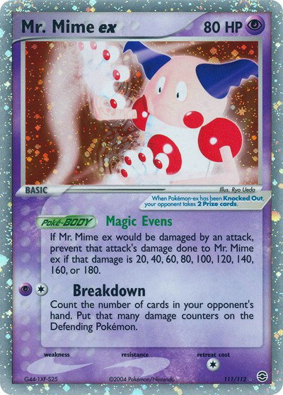Mr. Mime ex (111) 111 — EX FireRed & LeafGreen