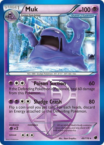 Muk (Team Plasma) 46 — Plasma Freeze