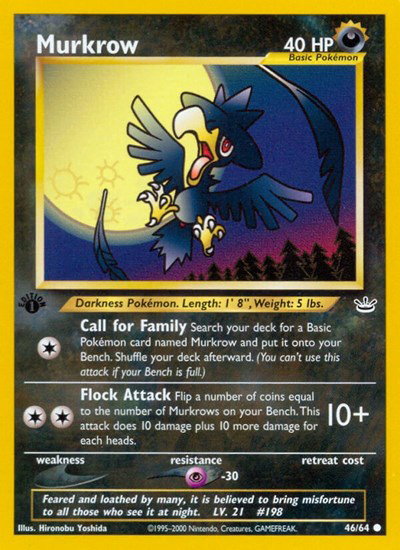 Murkrow 46 — Neo Revelation