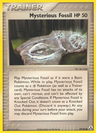 Mysterious Fossil 79 — EX Legend Maker