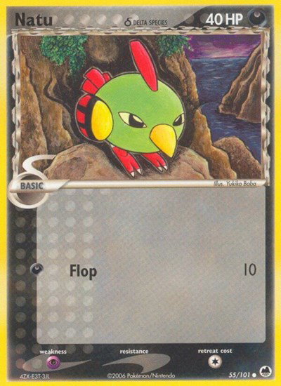 Natu (Delta Species) 55/101 — EX Dragon Frontiers