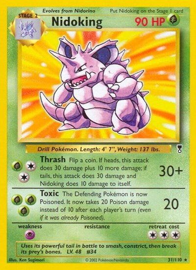 Nidoking 31 — Legendary Collection