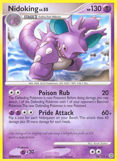 Nidoking 34 — Secret Wonders