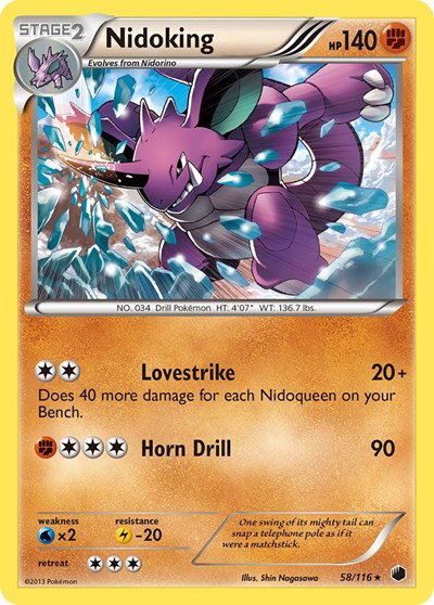 Nidoking 58 — Plasma Freeze