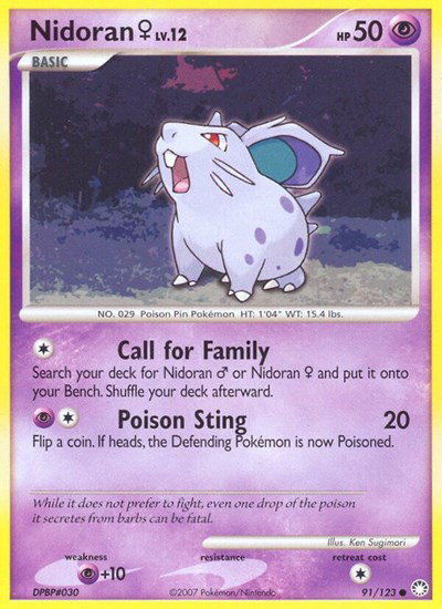 Nidoran F 91 — Mysterious Treasures