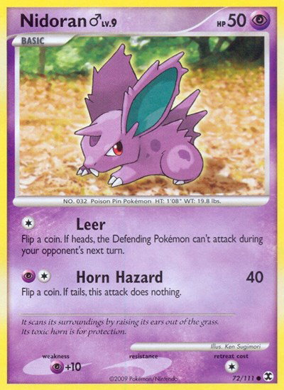 Nidoran M 72 — Rising Rivals