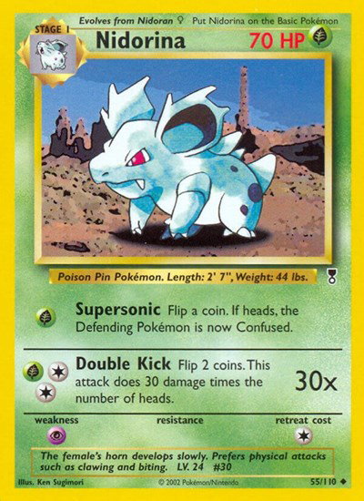Nidorina 55 — Legendary Collection