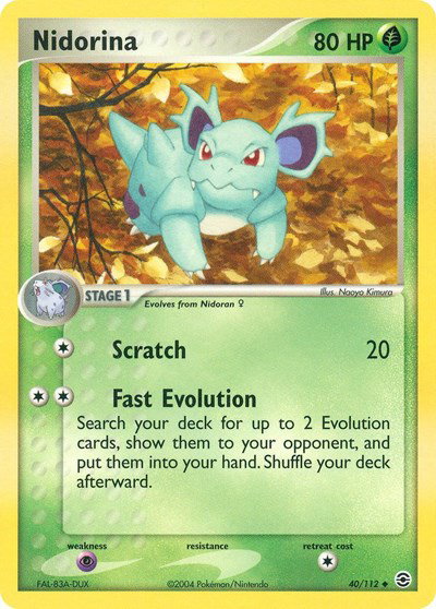 Nidorina 40 — EX FireRed & LeafGreen