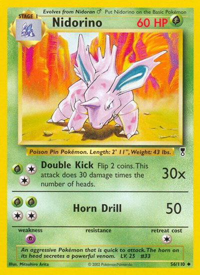 Nidorino 56 — Legendary Collection