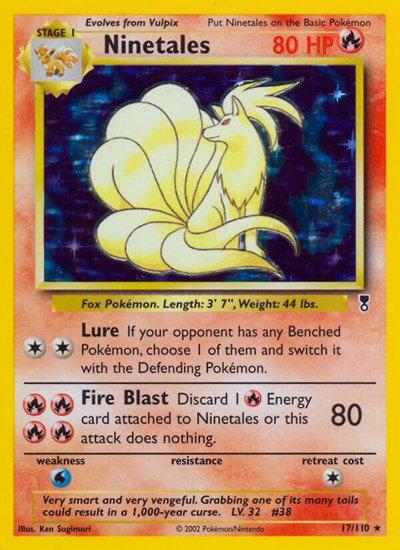 Ninetales 17 — Legendary Collection