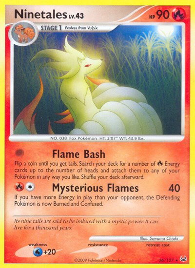 Ninetales 36 — Platinum