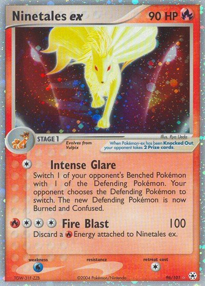 Ninetales ex 96 — EX Hidden Legends