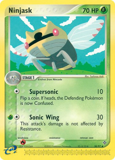 Ninjask (38) 38 — EX Dragon