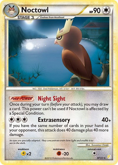 Noctowl 8 — HeartGold SoulSilver