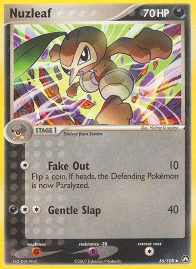 Nuzleaf 36 — EX Power Keepers