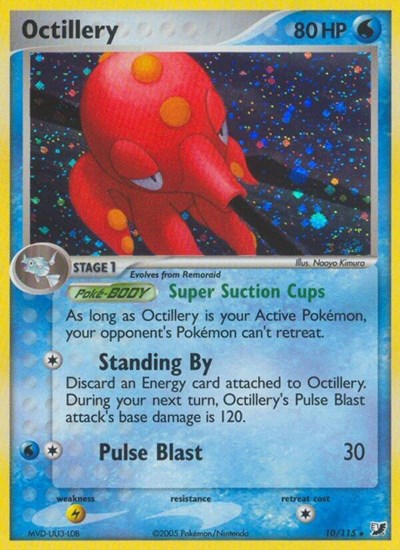Octillery 10/115 — EX Unseen Forces