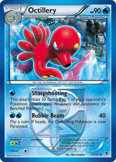 Octillery (Team Plasma) 19 — Plasma Blast