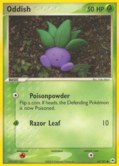 Oddish 68 — EX Hidden Legends
