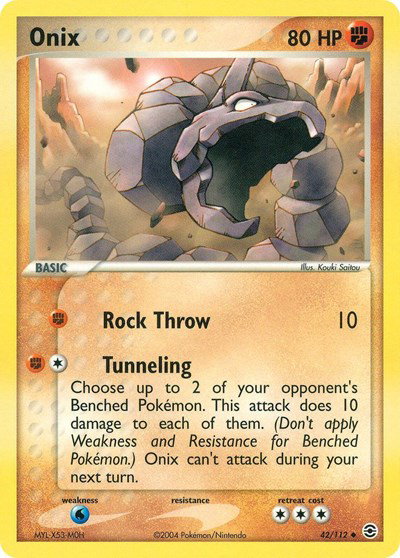 Onix 42 — EX FireRed & LeafGreen