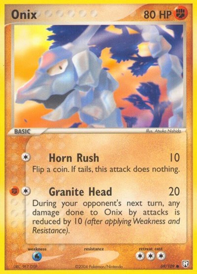 Onix 69 — EX Team Rocket Returns