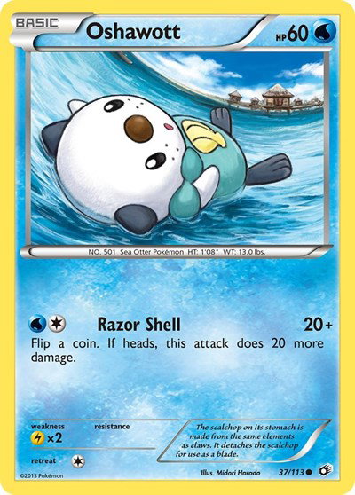 Oshawott 37 — Legendary Treasures
