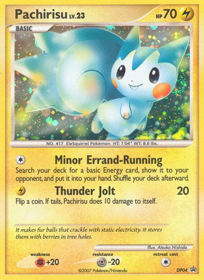 Pachirisu DP04 — Diamond and Pearl Promos