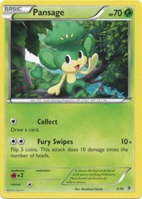 Pansage 2 — Kalos Starter Set
