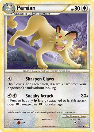 Persian 27 — HeartGold SoulSilver