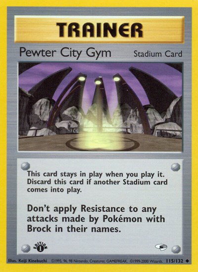 Pewter City Gym 115 — Gym Heroes
