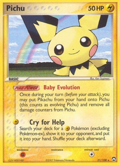 Pichu 21 — EX Power Keepers