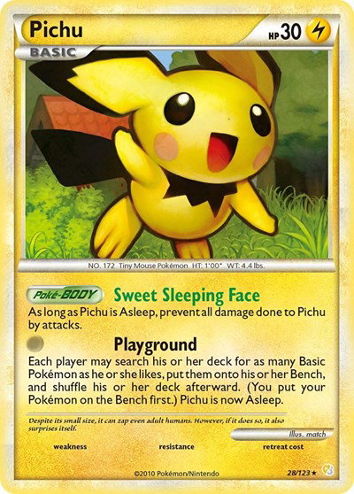 Pichu 28 — HeartGold SoulSilver