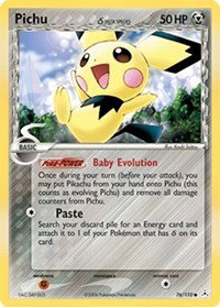 Pichu (Delta Species) 76 — EX Holon Phantoms