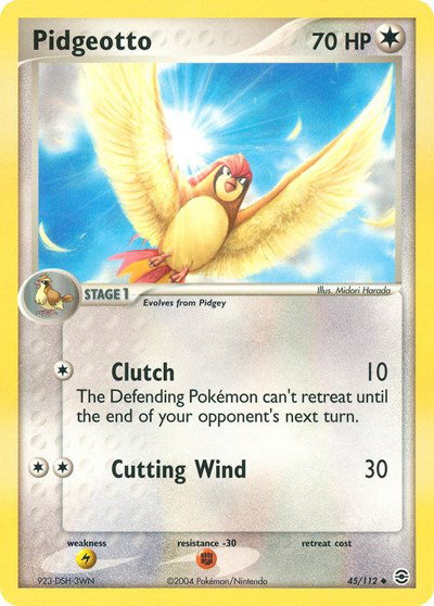 Pidgeotto 45 — EX FireRed & LeafGreen