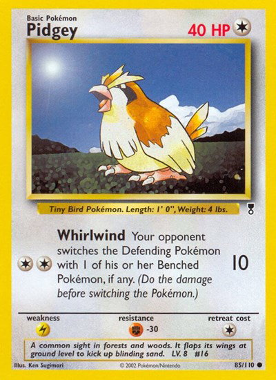 Pidgey 85 — Legendary Collection