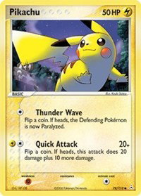 Pikachu 78 — EX Holon Phantoms