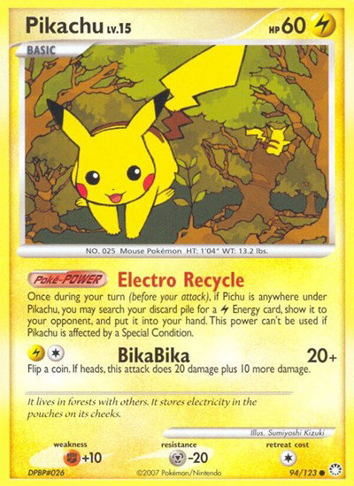 Pikachu 94 — Mysterious Treasures